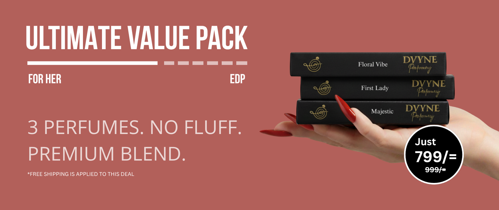Value Pack For Her – 10ml X 3 Travel Perfumes Value Pack For Her – 10ml X 3 Travel Perfumes