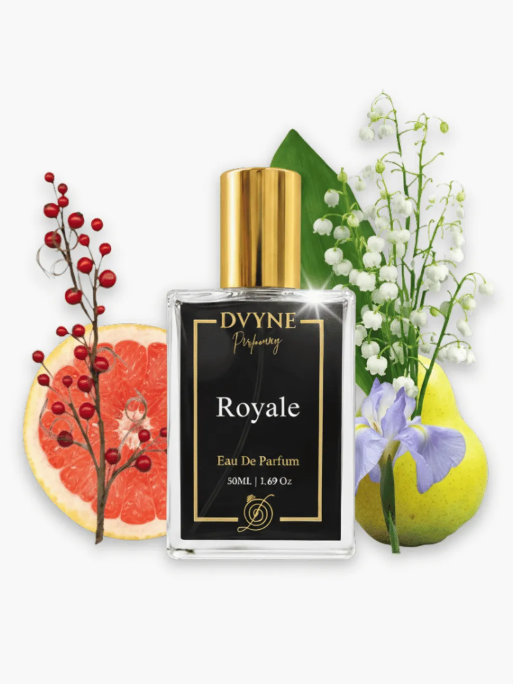 1. Royale Unisex Perfume by Dvyne Perfumery – Inspired by Silver Mountain Water Creed, Luxury Fragrance for Men And Women